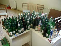 The beer in the bottles was released by polish scneners...