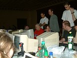 That guy standing between those two in white shirts is Zilog - developer of DIV-IDE interface for ZX Spectrum